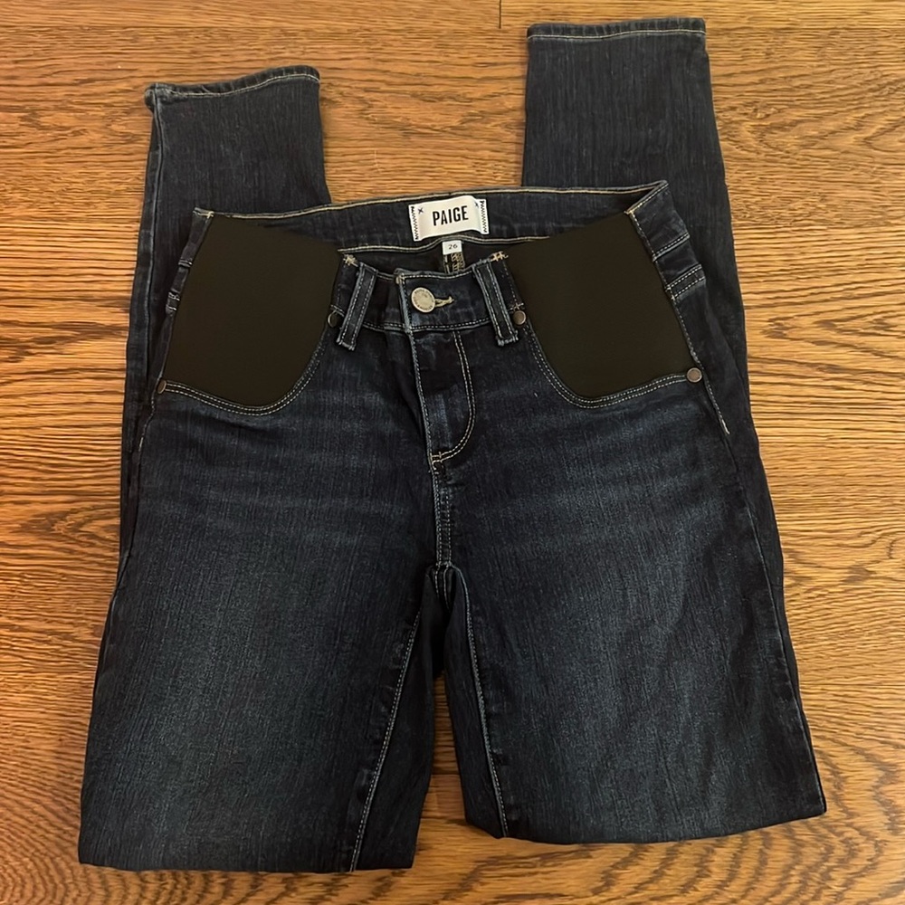 Paige Maternity Verdugo Ultra Skinny Size 26